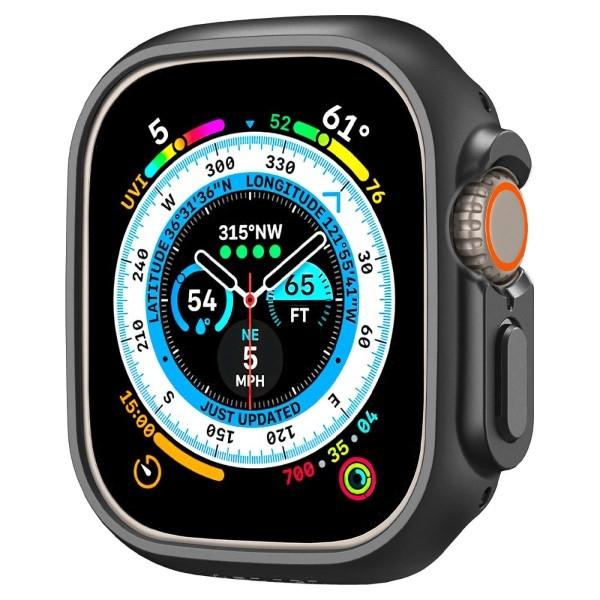 Etui do Apple Watch Ultra 49mm Spigen Thin Fit Czarne