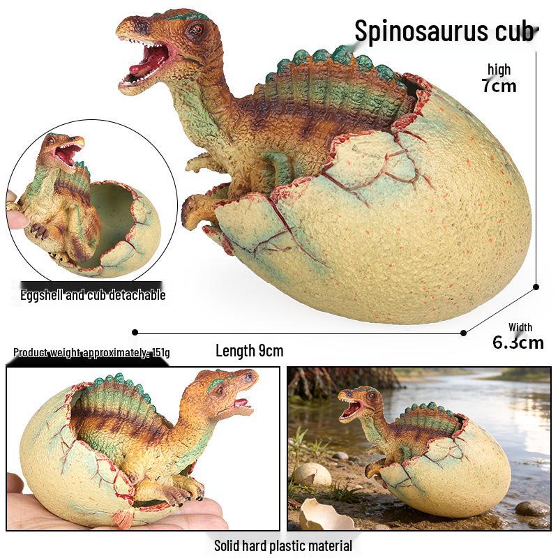 Dinosaur & Dragon Plastic Toy Set: Mythical Animal Figures for Kids