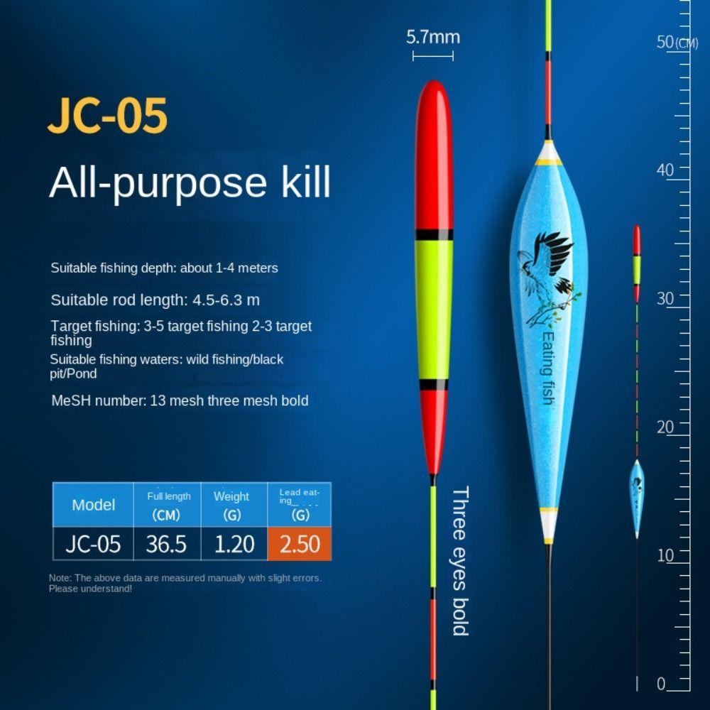 Eye-catching Triangle Tail Floats Bobbers Indicator Light Stick Floats Fishing