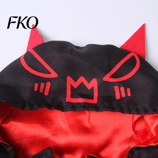 Small Dog Cape Halloween Cat Bat Cloak, Cute Devil Pet with Wings, Hooded Cloak Festive for Cats Dogs Cosplay Costume Party Wear Clothing