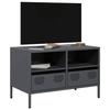 VidaXL TV Cabinet Anthracite 68x39x43.5 Cm Cold-rolled Steel 851318