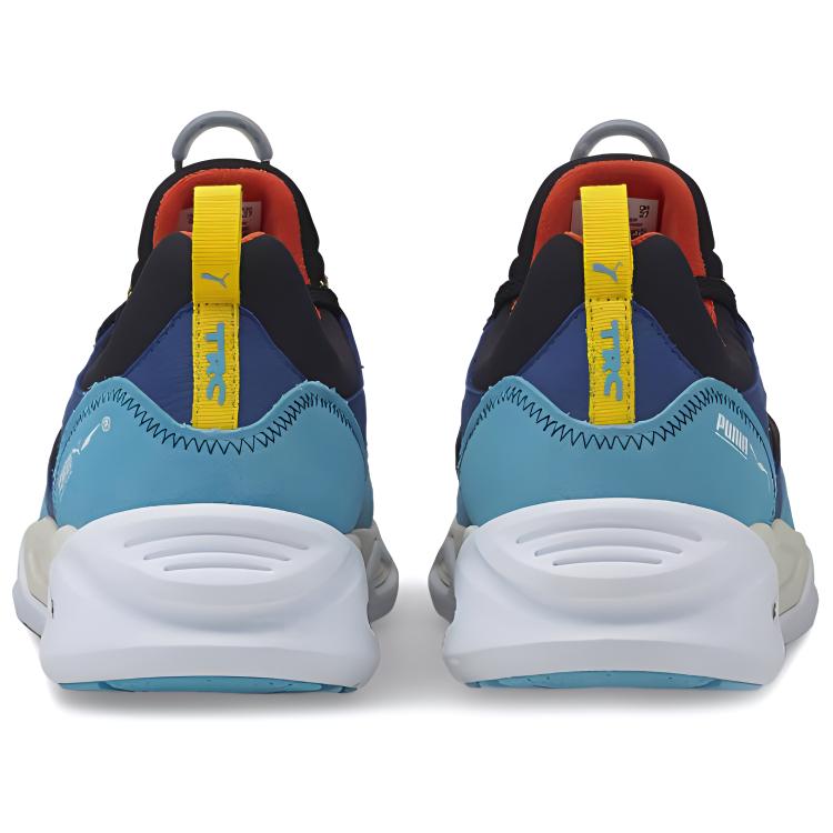 Puma Trc Blaze The Triangle Тканевые кроссовки с цветными блоками, повседневные низкие кроссовки унисекс, островной синий 383104-06