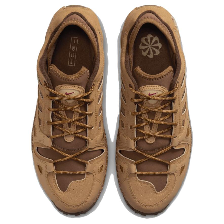 Nike Acg Air Exploraid Лен Какао Вау Светло-коричневый Британский Коричневый Гимназический Красный Кроссовки Повседневная Обувь FV2925-200