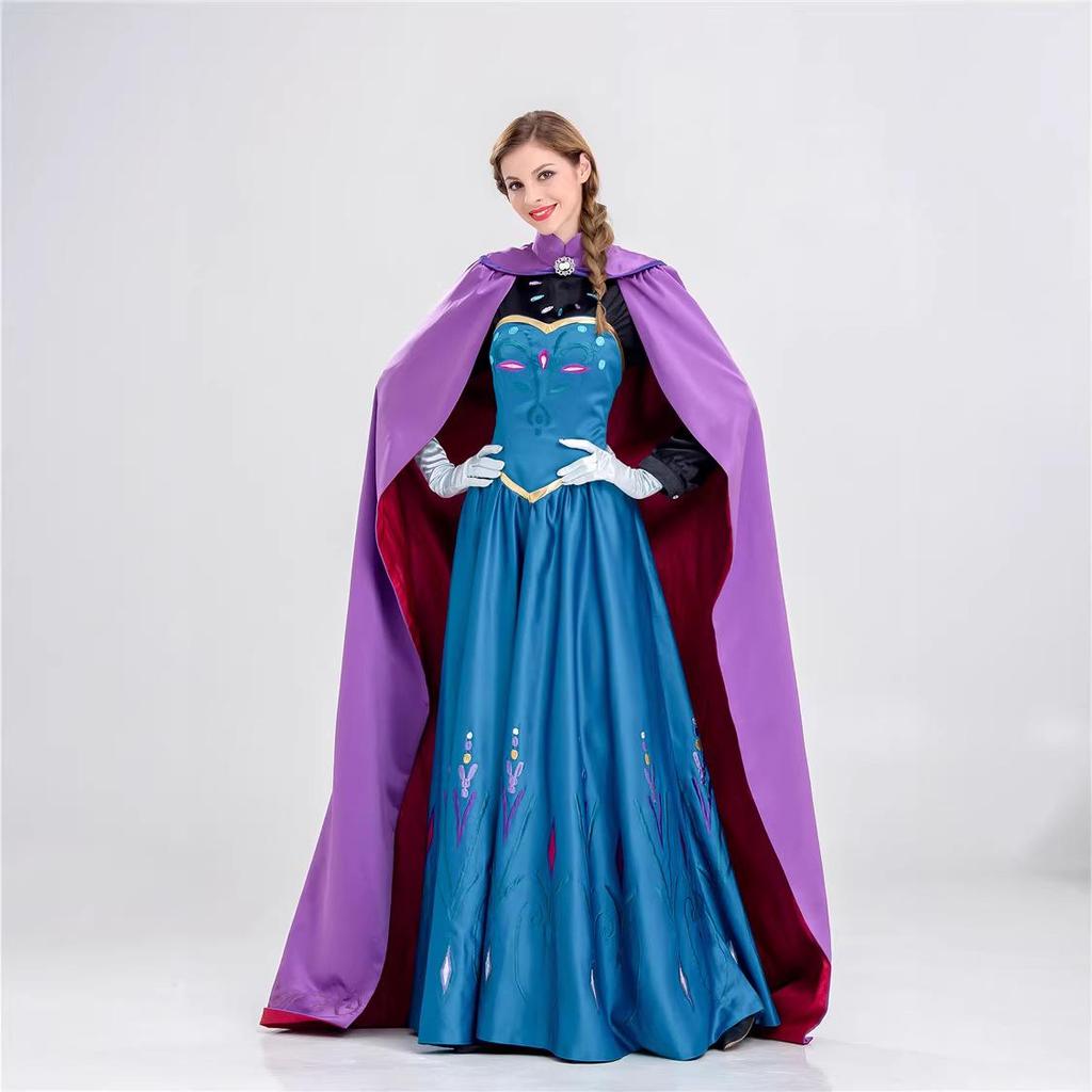 Frozen Cosplay Princess Anna Adult Halloween Costume