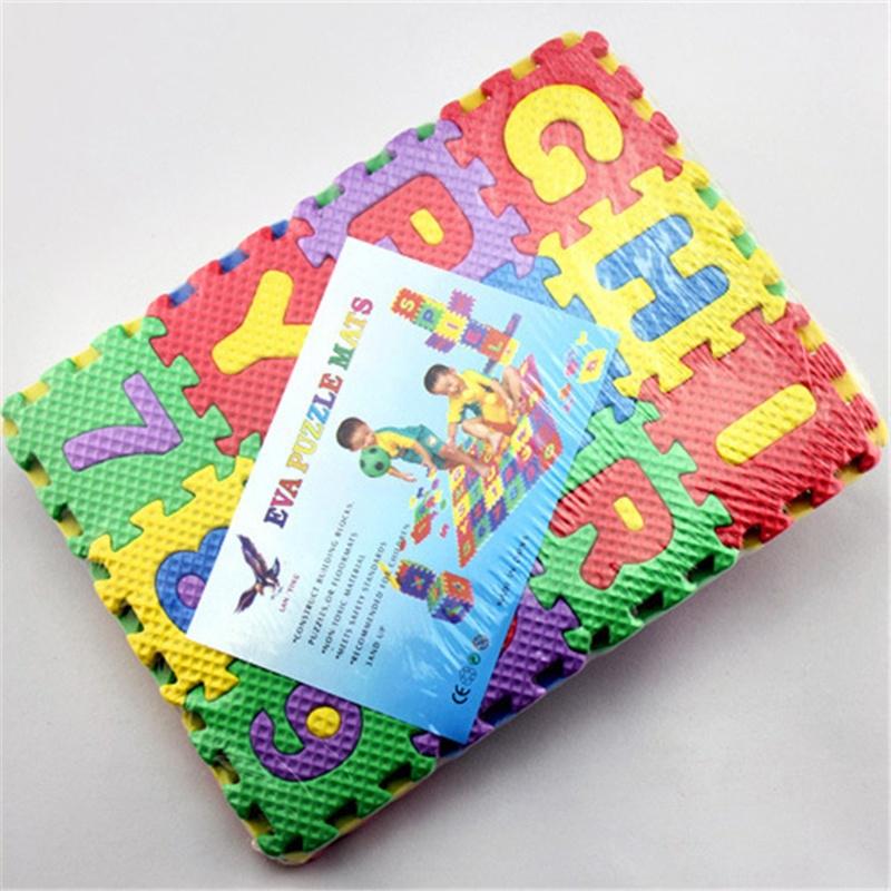 36pcs/set Foam Mat Mini Kids Alphabet Numeral Toy Colorful Crawling Mat Baby Educate Toys