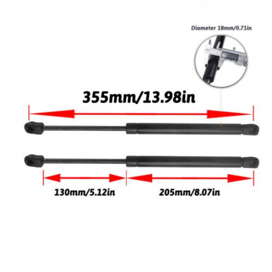 2Pcs Front Hood Gas Spring Struts Lift Support For Ford Ranger T6 2012-