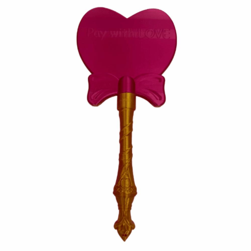 3D Printed Heart Shape Wand Tap To Pay Portable Credit Card Holder Tap-to-Pay Credit Card Heart Shape Magic Wand