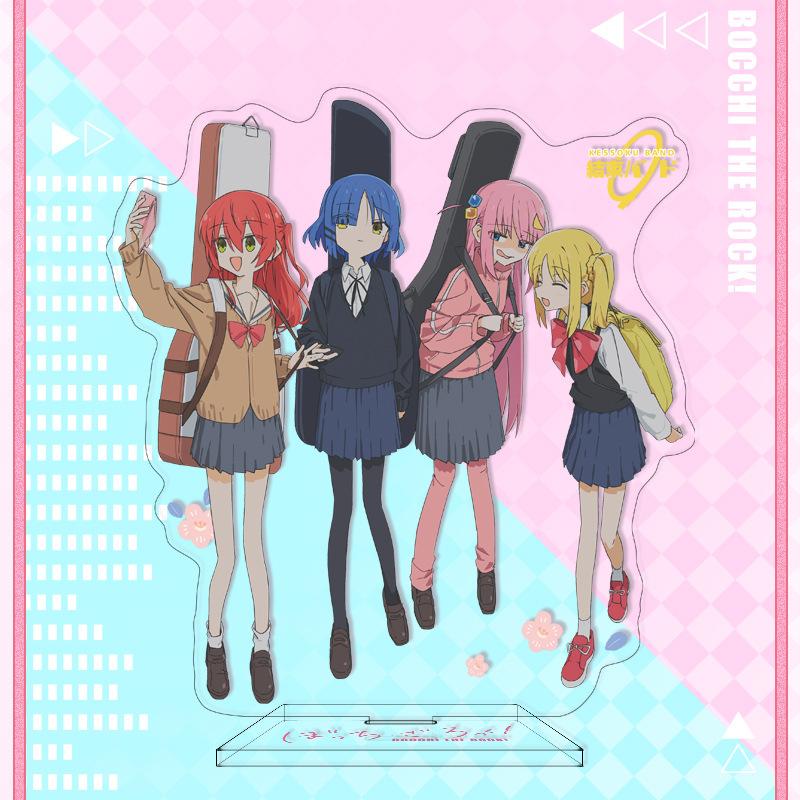 Подставка для модели аниме Bocchi The Rock Girls, Gotou Hitori Ijichi Nijika Yamada Ryo Kita Ikuyo, держатель для стенда