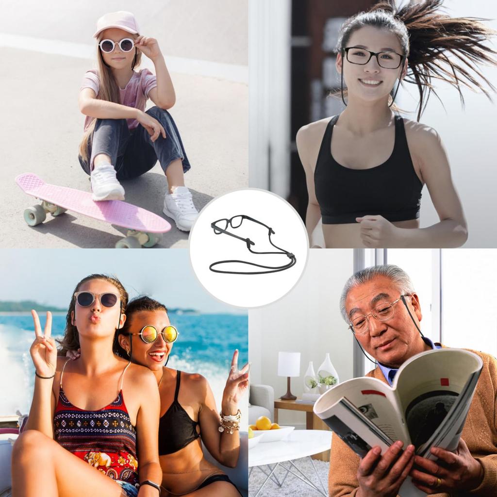 Yinnhom 70cm Eyeglass Prevents Glasses from Being Left Behind or Adjustable Neck Sunglasses Eyeglass Sunglasses Eyeglass Accessory for and Indoor