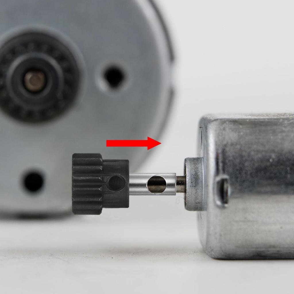 uxcell M1 Mod1 Pinion Gear Set, 5mm Shaft, 18T, 19T, 20T, 21T, 22T Motor Gears, Hardened Steel Pinion Gears with 3.17mm Coupler for RC Cars (Set of 5)