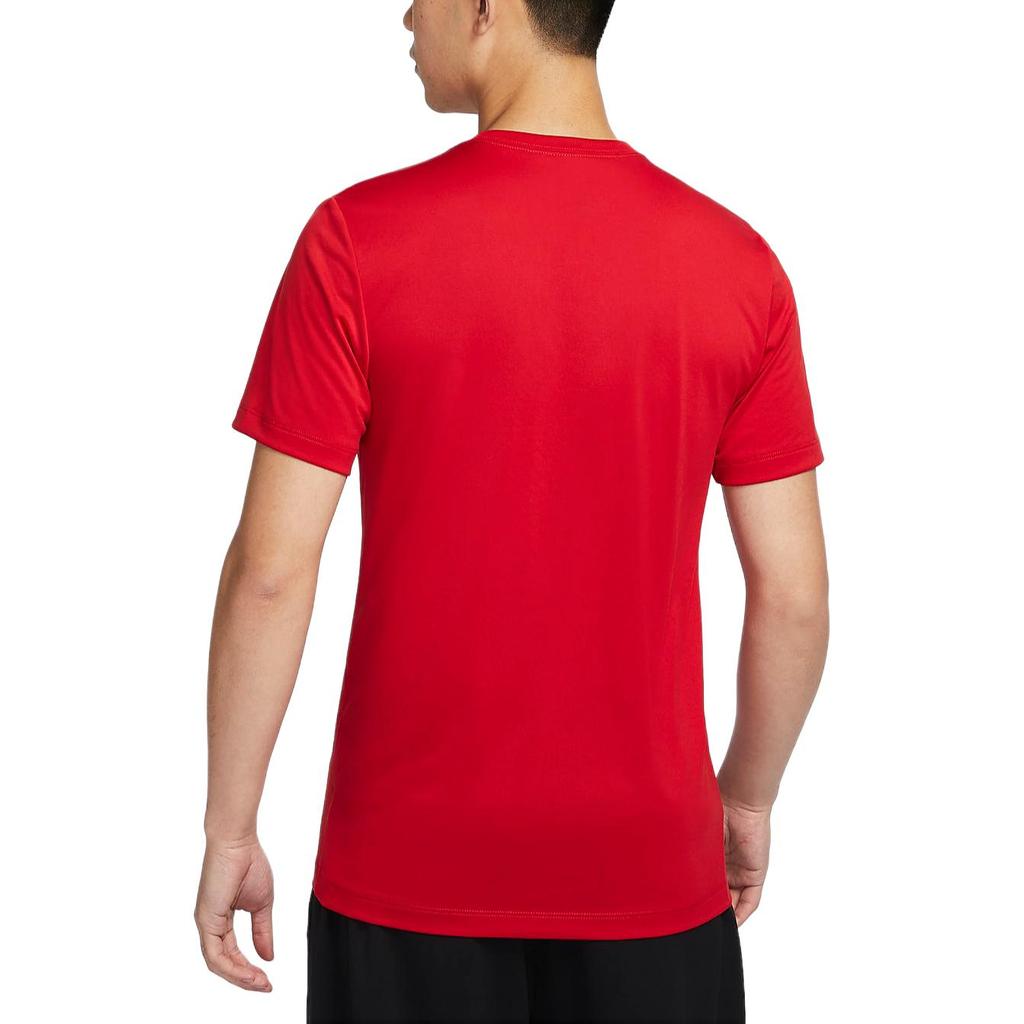 Nike Футболки Мужские Для Зала Красные Средние FZ8719-687