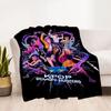 Andrea's K-pop Demon Hunters Blanket Warmthful Decor Great for Seaside Bed Chair for All Seasons Modern Perfect Gift for Relatives and Friends
