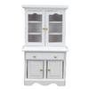 1:12 Dollhouse Cabinet Wooden Miniature Cupboard Furniture Decoration Accessories White