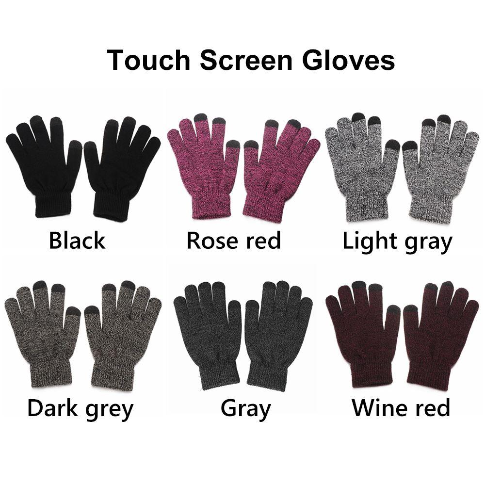 Новые перчатки для сенсорного экрана, утеплитель для шеи, шапка, шарф, перчатки, комплект, флисовый шарф, шапка-бини, зимняя теплая