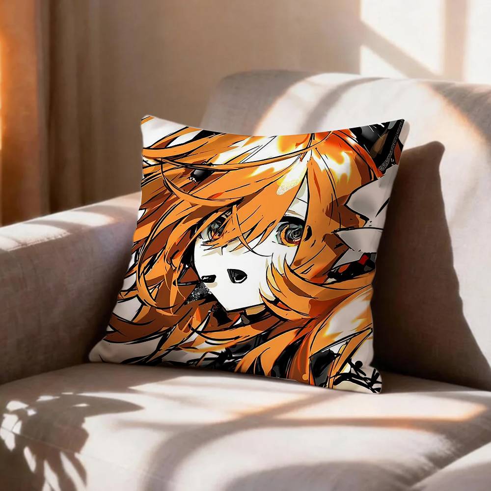 VN DDDLC Girl YYuri Pillow Case Pattern Printed Pillowcase For Living Room Sofa Cushion Cover