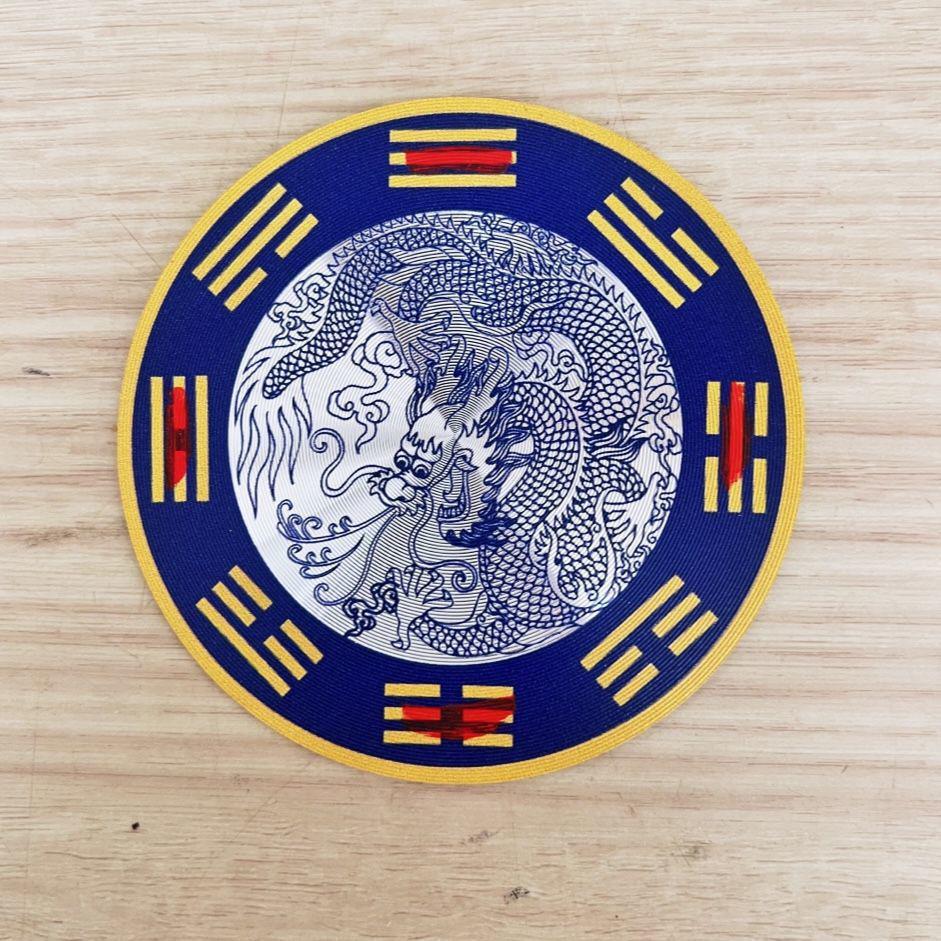 Azure Dragon Sink Faucet - [Teacher Recommended] - Aluminum Alloy, 8cm Metal Design with Azure Dragon Sticker