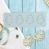 Chocolate Stencil Fondant Mold Cake Decorating Silicone Mould Leaves Leaf Lace Mat Cake Lace Mold