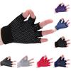 Yoga Gloves 2 Packs of Non Slip Fingerless Yoga Gloves