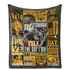 Rugby Blanket American Football Main Picture Flannel Blanket Men'S Teen Gift Blanket