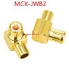 MCX-JWB2 Angled Semi-flexible RG405 Coaxial RF Connector