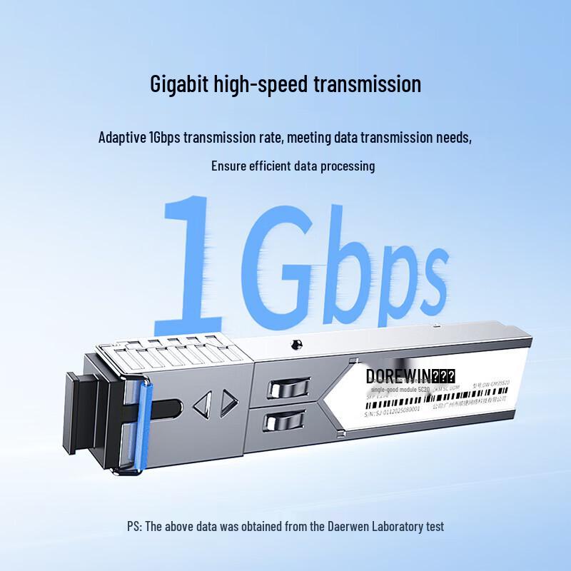 DOREWIN Гигабитный оптический модуль SFP LC, многомодовый
