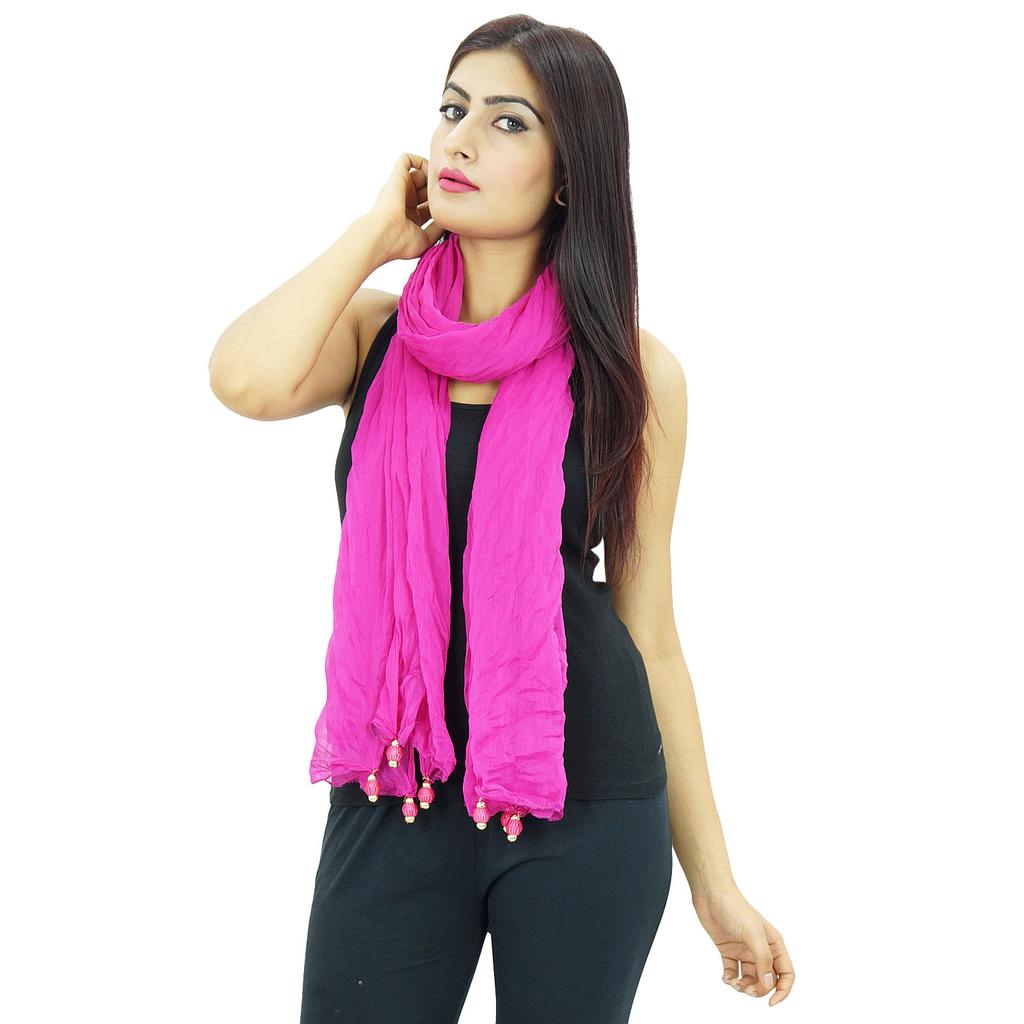 Длинные палантины с запахом на шею из шифоновой смеси Dupatta Women Chunni Indian Scarves