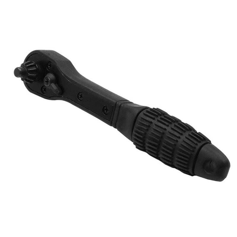 Два в одном алмазный ключ-ключ черный двухсторонний быстрый гаечный ключ для спинальных колес