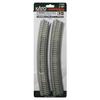 KATO HO Gauge PC Curved Track, R790-22.5, Set of 4, 2-251, Model Railroad Supplies