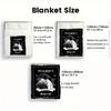 Death Note 2D Flat Pattern Flannel Blanket High quality All Seasons Warmth and Comfort Perfect for Christmas Gifts.SMT0917346