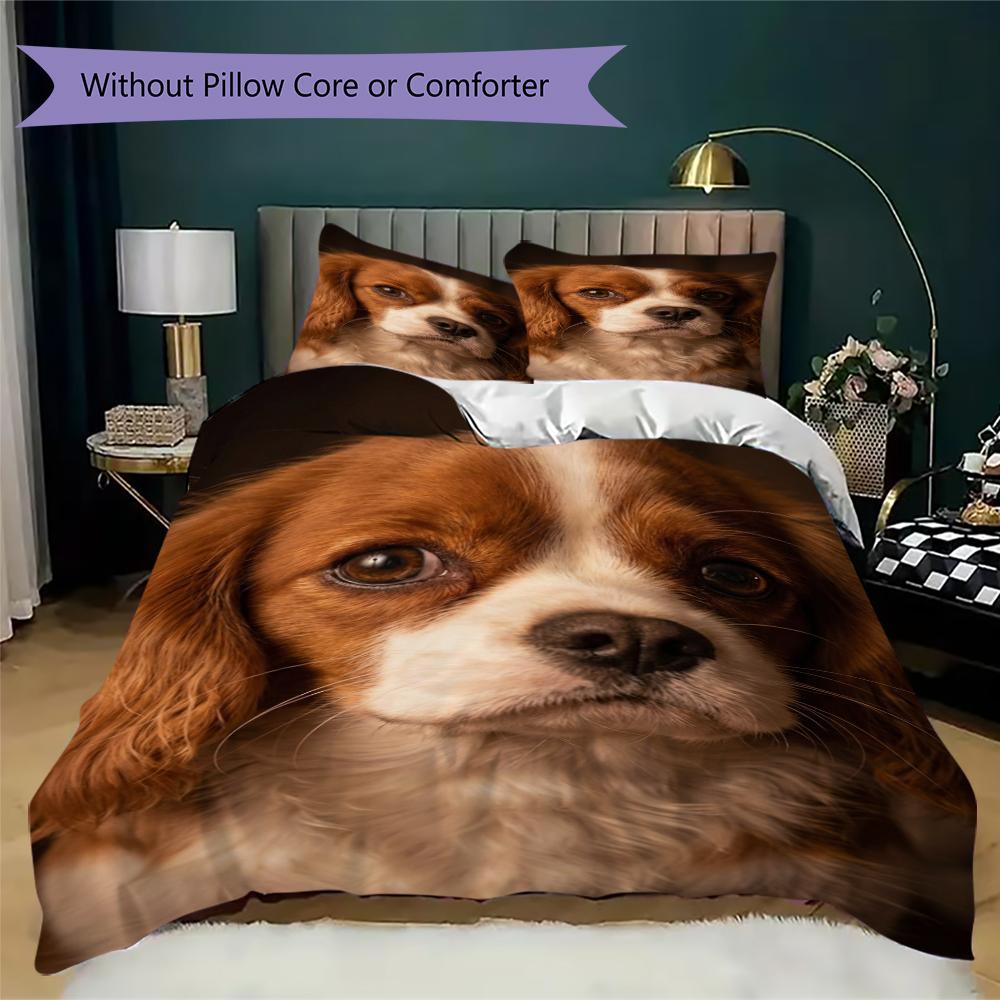 Charlie Pattern Bedding uilt Set uilt Cover Pillowcase Home Decoration Birthday Gift (1 * duvet cover + 2 * pillowcase without core)93