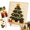 Набор для рукоделия Yarn Art Decor Projects DIY, ткачество, рисование, набор для вязания крючком на Хэллоуин и Рождество, набор для начинающих, праздничный