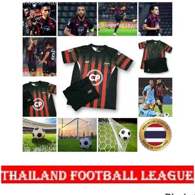 Футбольная лига Таиланда, футбольный клуб FC United TEAM, футболка с круглым вырезом, унисекс, для мужчин и женщин, быстросохнущая, дышащая, с коротким рукавом, униформа с принтом