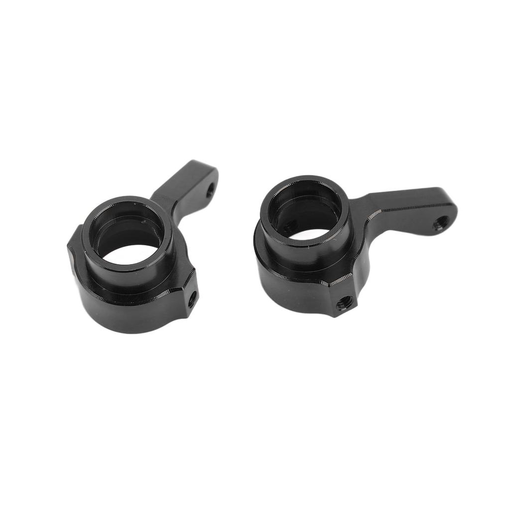 2pcs RC Aluminium Steering Cup Universal Steering Knuckles for WPL B14 1/16 RC Car Upgrade PartsBlack