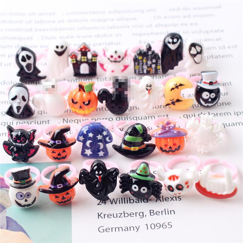 10 шт. мультяшное детское кольцо из смолы, милое цветочное кольцо, матовое кольцо, подарок