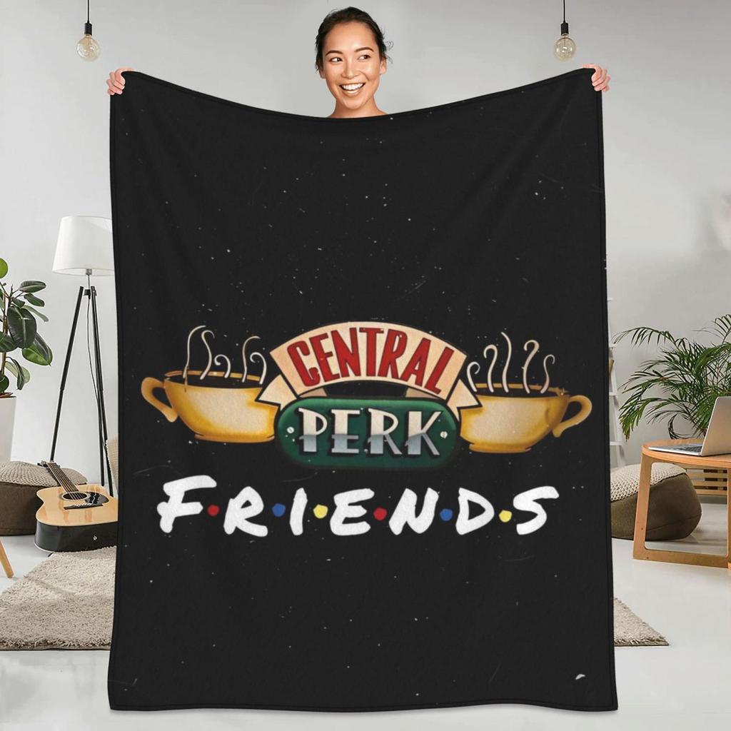 Сериал Друзья Теплое Одеяло Мультяшный Central Perk Дорожное Плюшевое Одеяло Забавный Домашний Декор Фланелевое Покрывало на Кровать Покрывало