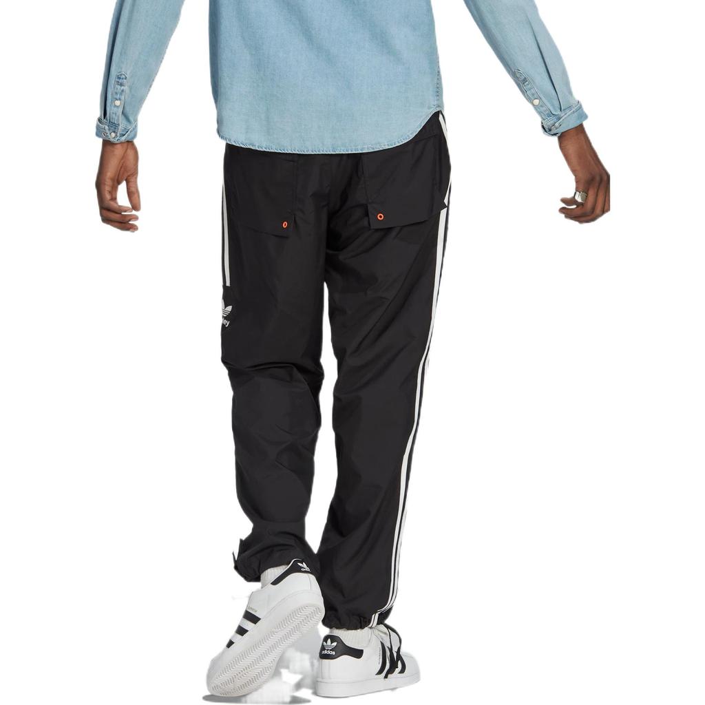 Adidas Мужские джоггеры в полоску с принтом логотипа Originals Parley Tp, черные HP2044