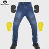 Off-Road Anti-Fall Motorcycle Jeans with Protective Belt Cover