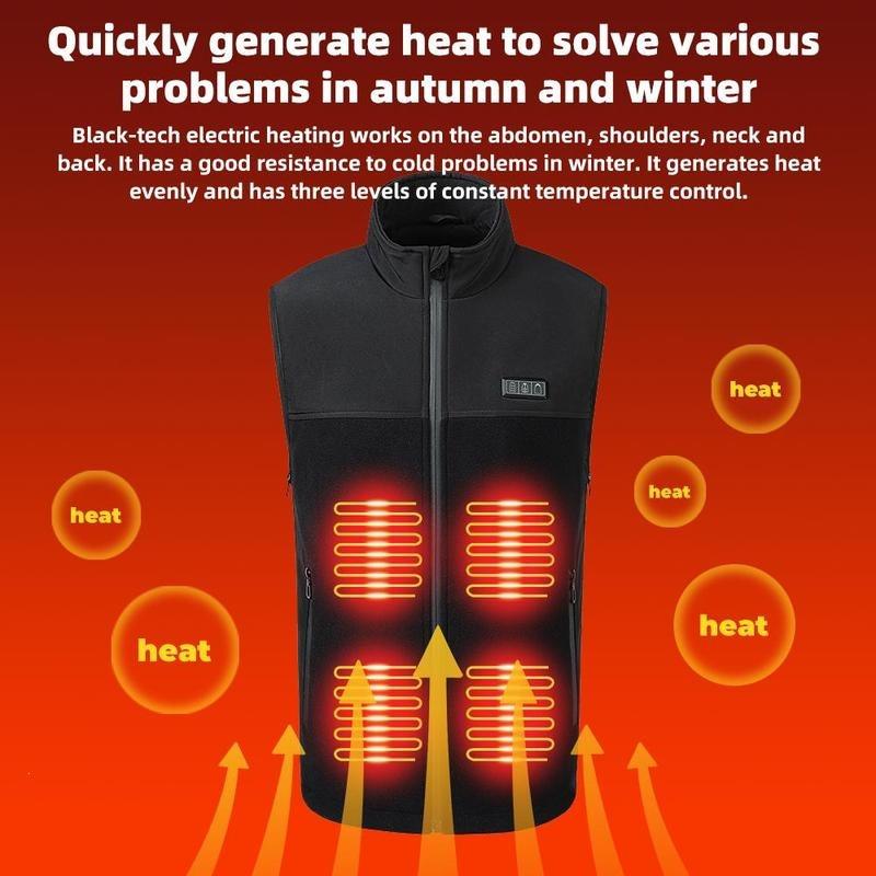 E 60557 Usb Heated Fleece Vest Smart Thermostat