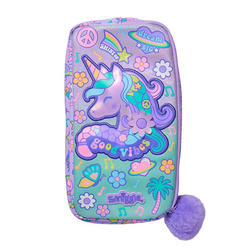 Двухъярусный мультяшный пенал Smiggle для учеников начальной школы - Подарок к началу учебного года