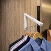Настенная вешалка для одежды Без сверления Складная сушилка Прочная несущая вешалка Волнистый дизайн Настенная одежда