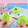 Pvc Frog Stress Relief Toy With Eye Popping Features For Kids And Teens