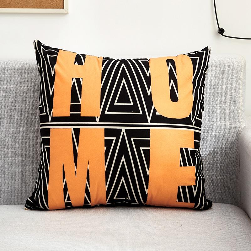 Креативный узор наволочка для украшения общежития офис гостиная диван дома наволочка
