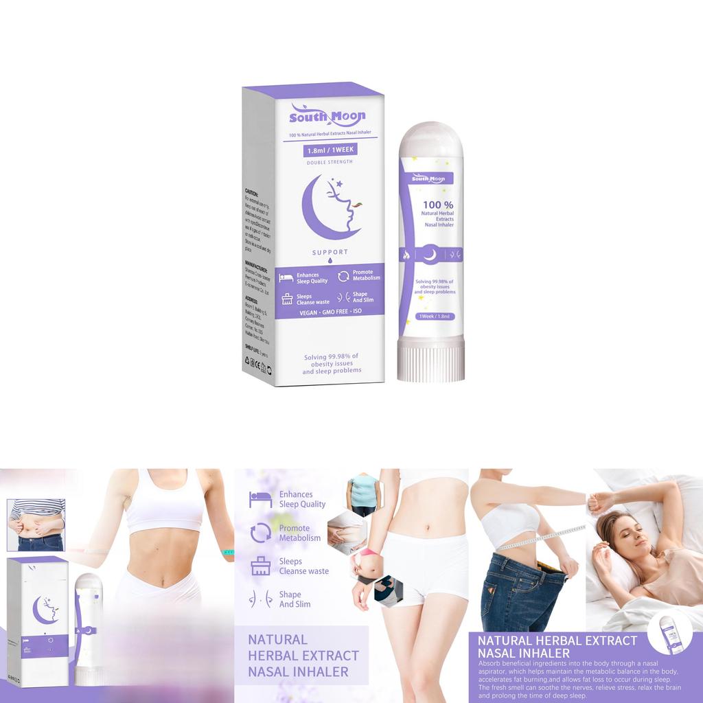 Ингалятор назальный South Moon Sleep Slimming с травяной эссенцией для расслабления и хорошего самочувствия