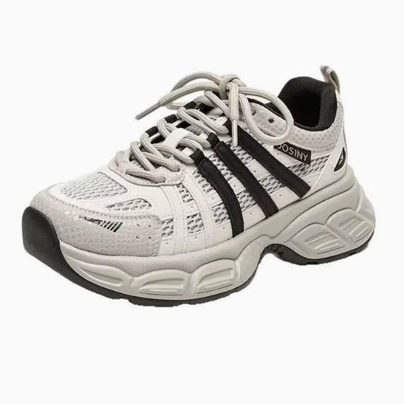 Ретро универсальные кроссовки на платформе для женщин, новинка 2025 года, с небольшой высотой подъема, удобные и легкие повседневные спортивные туфли