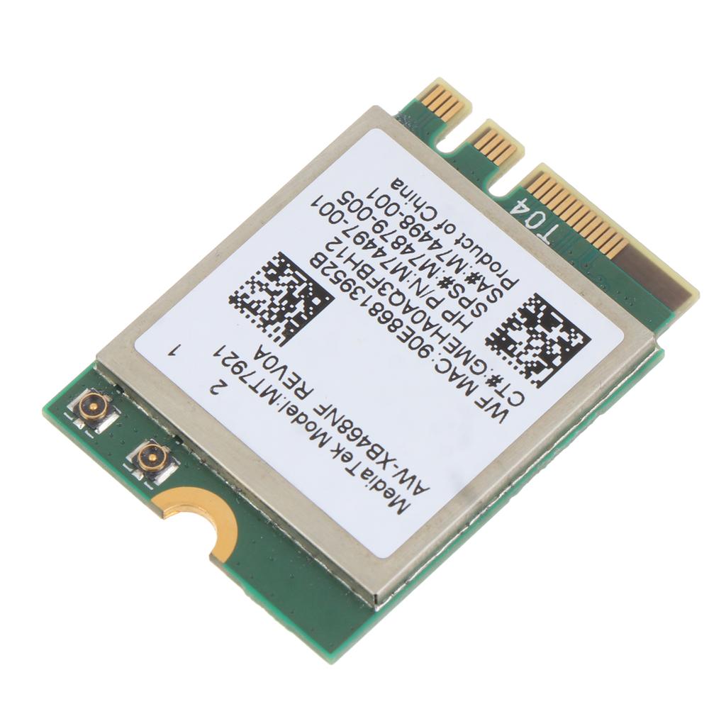 Wi-Fi 6 MT7921 DualBand 1800 Мбит/с 2,4G/5G Bluetooth5.2 Беспроводная карта Wi-Fi 6 802.11AX для Windows 10/11, чем AX210