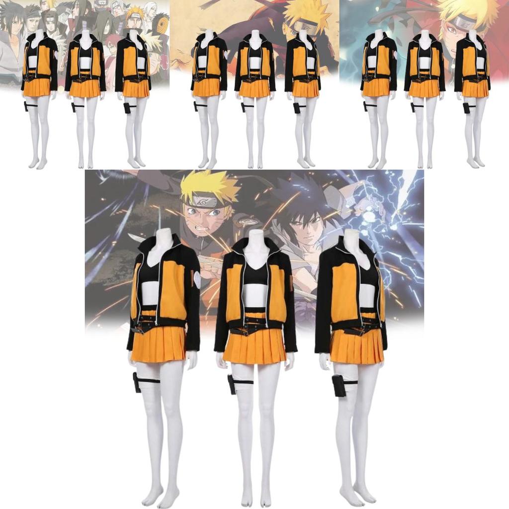 Высококачественный женский костюм для косплея, яркая полиэстеровая аниме-одежда