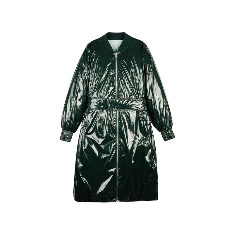 Less Женская свободная прямая очень длинная пуховая куртка Зима 2023