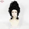 Мария Антуанетта Косплей Парики Принцесса Средний Вьющийся Термостойкий Синтетический Парик для Волос + Шапочка для Парика