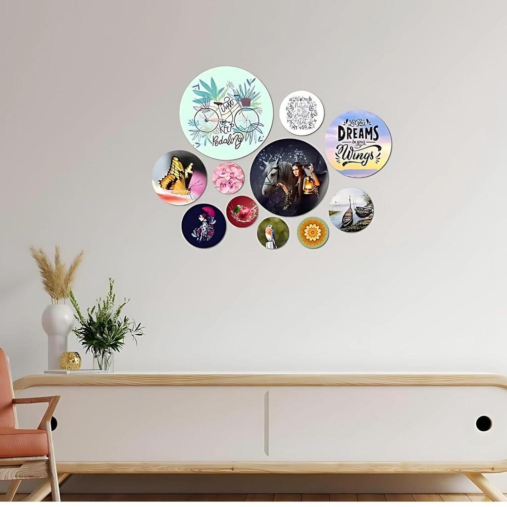 Wall Art MDF Wooden Hanging for Living Room | Bedroom | Home Decor | Office | Gift | Quotes Items House Decoration, Decorative Hanging Items