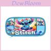 Двухслойный пенал Stitch для детей с полиэстером для хранения школьных принадлежностей